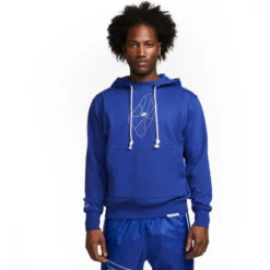 Nike Dri-Fit Standard Issue Hoodie Men Blau