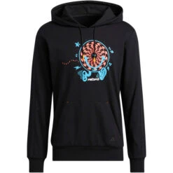 Adidas Trae Illusion Hoodie Herren Schwarz