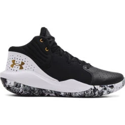 Under Armour BB Jet 21 Schwarz/Weiß