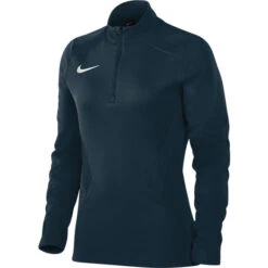 Nike Training 1/4 Zip Top Damen Navy