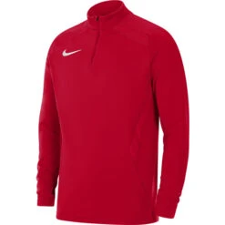 Nike Training 1/4 Zip Top Kinder Rot